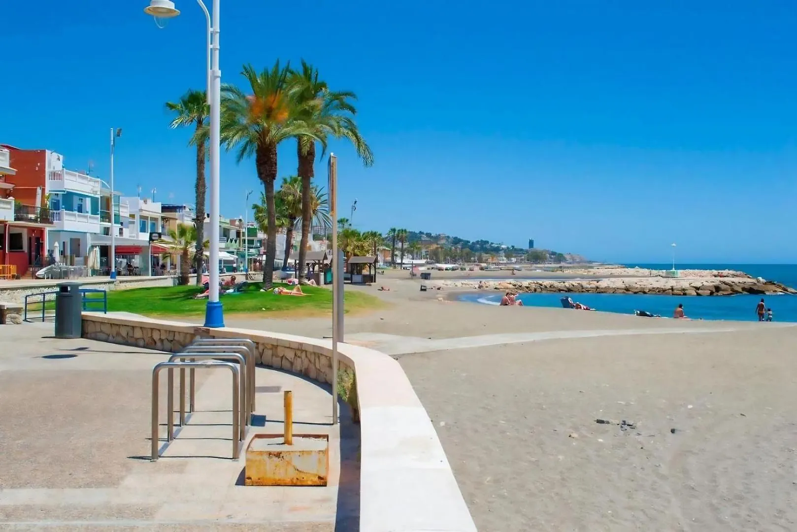 מאלגה Arenas Del Este Piso En Las Playas Del Palo 0*,  ספרד